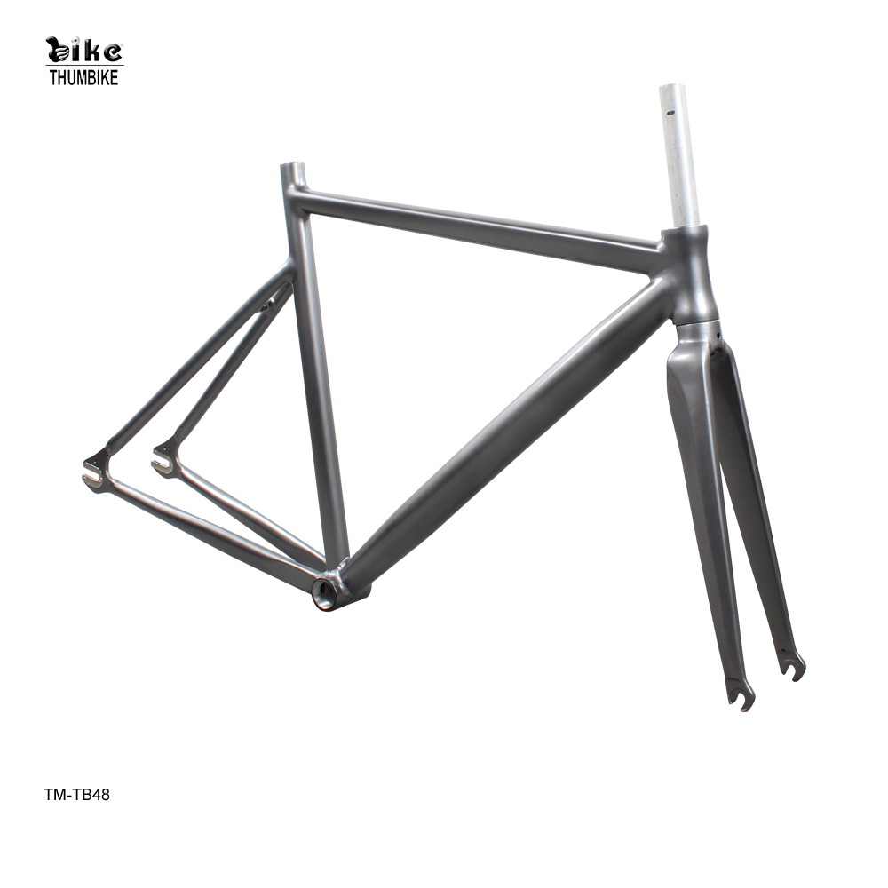 Изготовленный на заказ легкий алюминиевый велосипед Fixie с откидной планкой